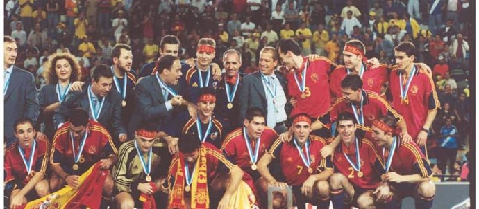 Selección española de fútbol sala, campeona del mundo en el año 2000