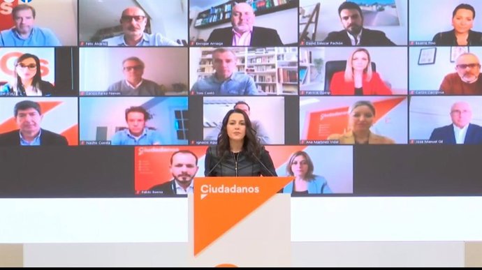 Martínez Vidal ha participado de forma telemática en la reunión del Comité Permanente de la formación junto a Inés Arrimadas