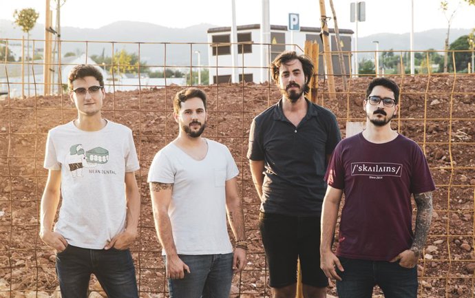 El grupo andaluz de rock alternativo 'Same Fire'.