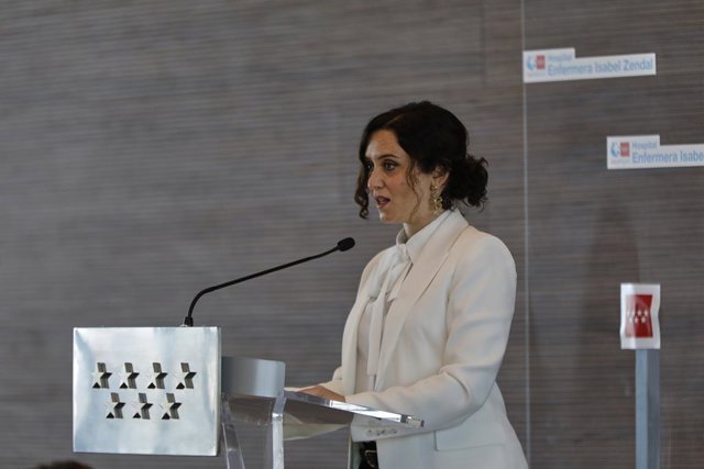 La presidenta de la Comunitat de Madrid, Isabel Díaz Ayuso.