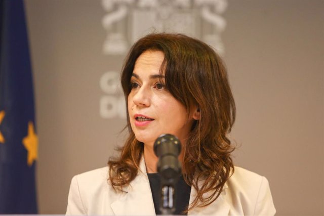 La secretaria de Estado de Sanidad, Silvia Calzón, da una rueda de prensa para informar de la evolución de la pandemia de coronavirus en Madrid (España), a 30 de noviembre de 2020.