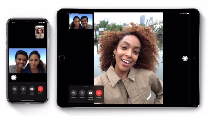 Videollamada en FaceTime