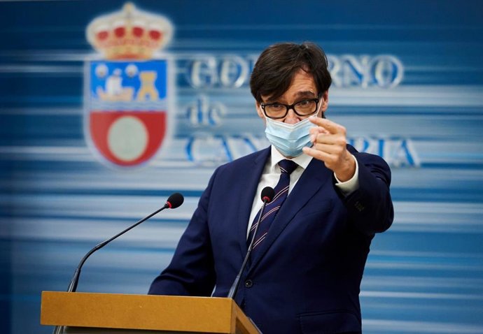 El ministro de Sanidad, Salvador Illa