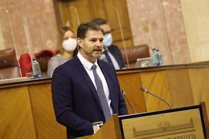 El parlamentario andaluz de Ciudadanos (Cs) Juan de Dios Sánchez, en una foto de archivo.