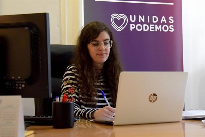 La diputada de Unidas Podemos Esperana Sans.