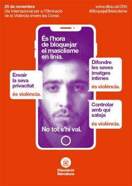 La Diputación de Barcelona impulsa una campaña contra las violencias machistas digitales