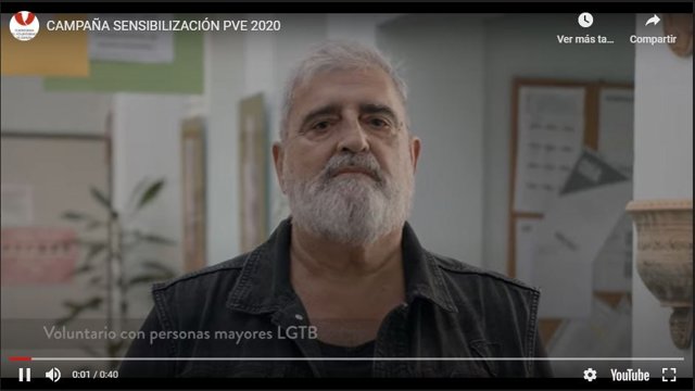 Imagen de la campaña de la  Plataforma del  Voluntariado.