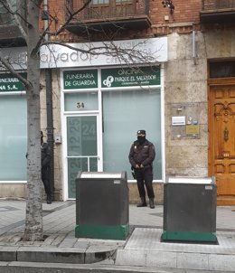 Una de las oficinas del grupo funerario en Valladolid capital.