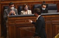 Calvo reprocha a Podemos que esté en "precampaña" con la petición de indultos: "El Gobierno no funciona así"