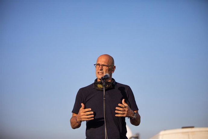 L'exconseller Raül Romeva. Sant Joan de Vilatorrada, Catalunya (Espanya), 28 de juliol del 2020. 