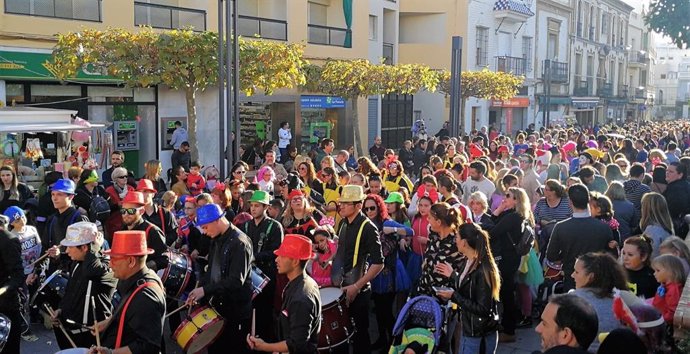 Imagen del desfile de Carnaval del pasado año.