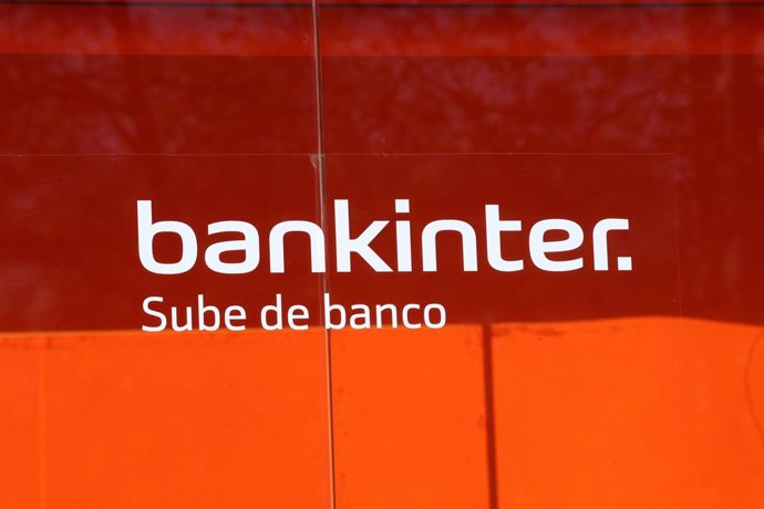 Letrero del banco Bankinter.