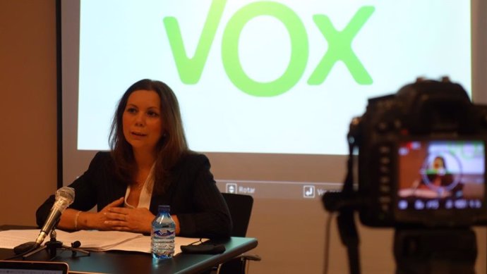 Angela Mulas, parlamentaria andaluza de Vox