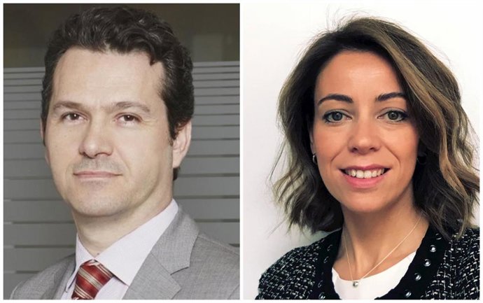 El candidato propuesto para presidir la CNMV, Rodrigo Buenaventura, y la candidata a la vicepresidencia, Montserrat Martínez Parera.