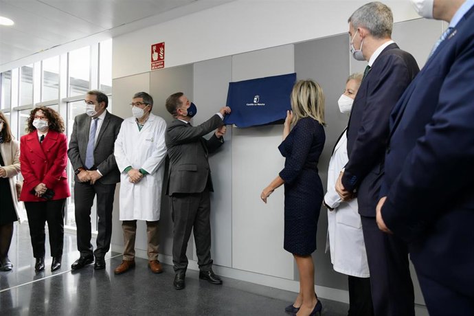 Acto inaugural del Centro de Salud de Santa Bárbara de Toledo.