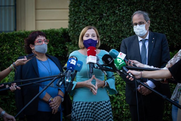 L'expresidenta del Parlament Carme Forcadell.