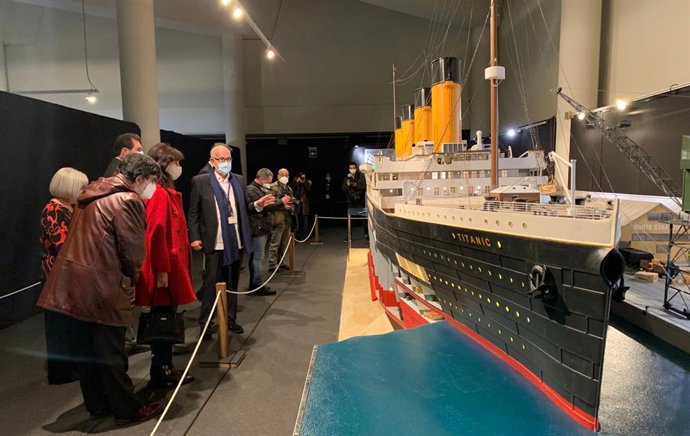 Exposición sobre el Titanic en el Museo de la Ciencia de Valladolid.