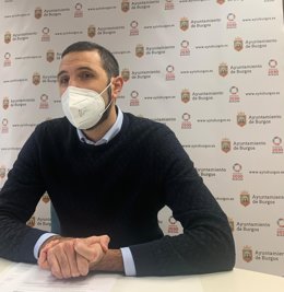 Daniel Garabito, concejal de Fomento del Ayuntamiento de Burgos.