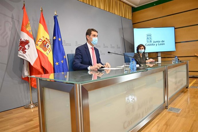 El consejero de la Presidencia, Ángel Ibáñez, presenta la Oferta de Empleo Público de 2020.