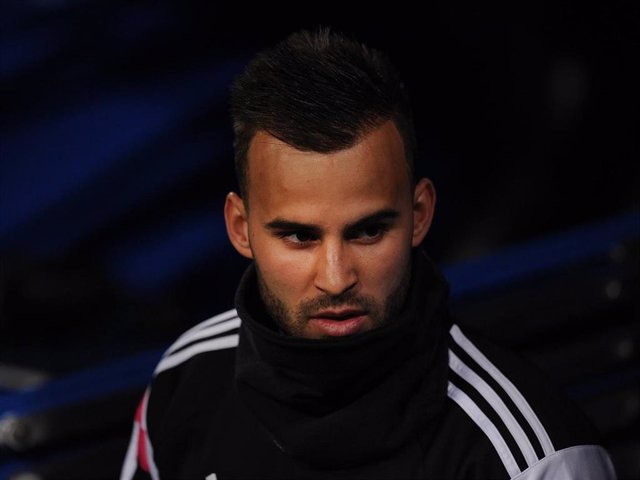 Jose Rodriguez of Real Madrid looks on during the Copa Del Rey Round of 32, Second Leg match between Real Madrid CF and Cornella at Santiago Bernabeu stadium on December 2, 2014 in Madrid, Spain.