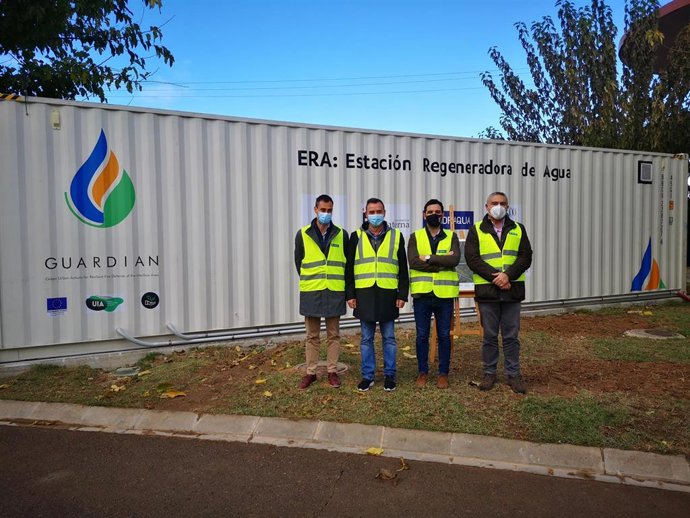 GUARDIAN pone en marcha la Estación Regeneradora de Agua que permitirá su reutilización para la prevención de incendios forestales