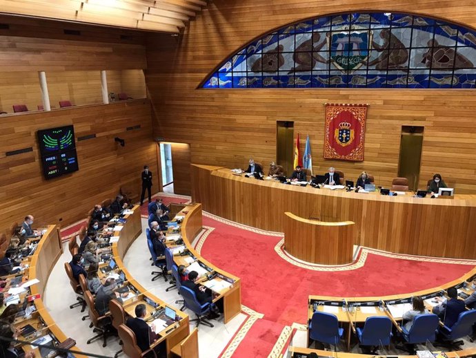 Votación para la creación, por tercera vez, de la comisión de investigación de las cajas gallegas, su fusión y posterior bancarización y en la que se abordarán también las indemnizaciones a exdirectivos