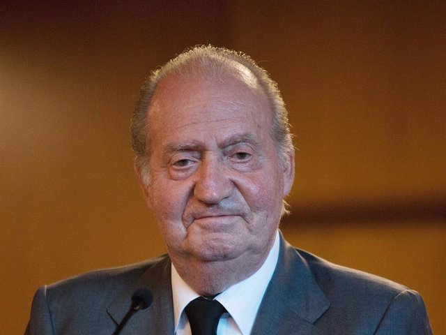 King Juan Carlos of Spain attends Clinico Hospital after a train crash killed at least 80 people on July 25, 2013 in Santiago de Compostela, Spain.