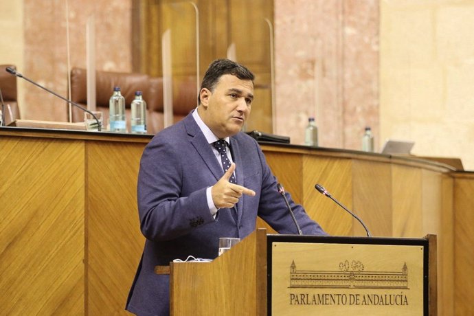 El parlamentario andaluz de Ciudadanos (Cs) Carlos Hernández