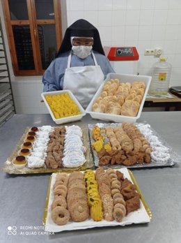 Dulces navideños de las clarisas de San Antonio de Baeza