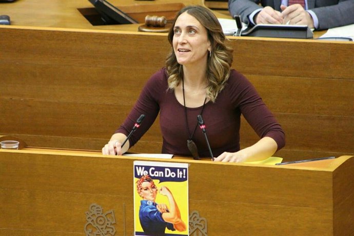 La diputada de Compromís Cristina Rodríguez