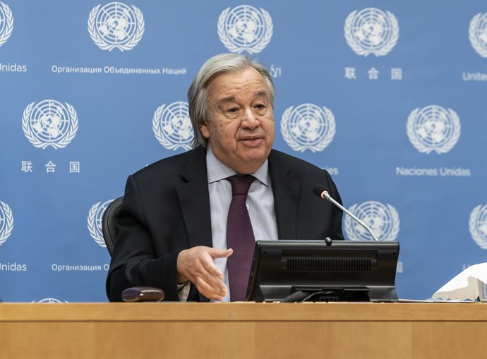 António Guterres, secretari general de l'ONU