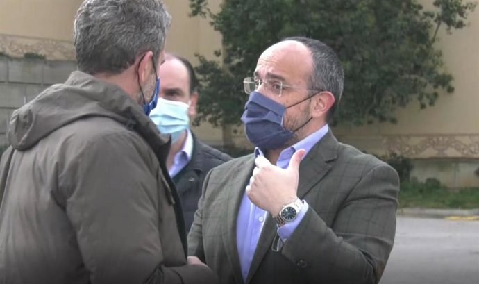 El president del PP catal, Alejandro Fernández