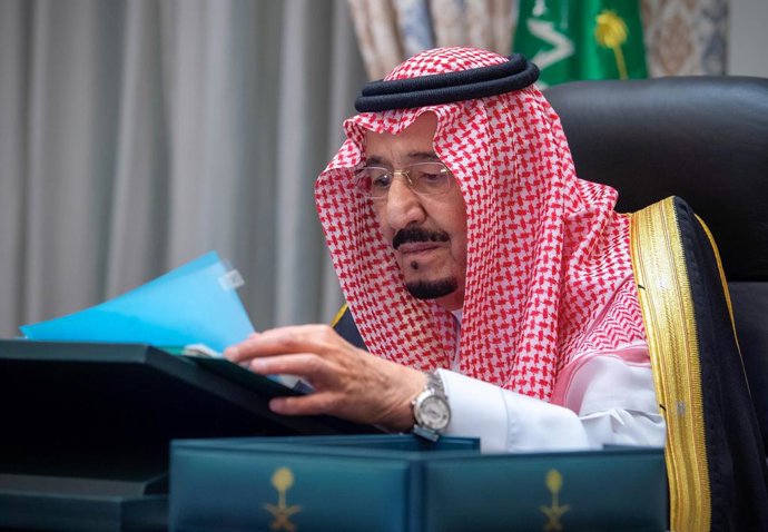 El rei Salmán de l'Arbia Saudita 