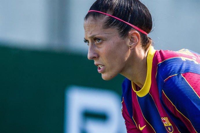 Jenni Hermoso amb el FC Barcelona