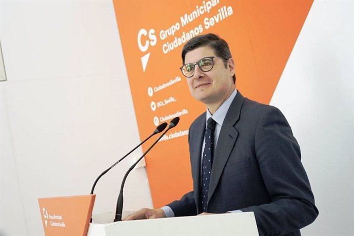 El coordinador provincial de Cs en Sevilla, Álvaro Pimentel
