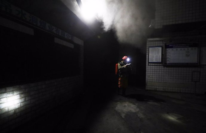 Fuga de monóxido de carbono en una mina de Chongqing (China)