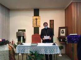 El obispo auxiliar Joseba Segura