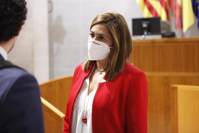 La portavoz de Sanidad de Cs en las Cortes de Aragón, Susana Gaspar.