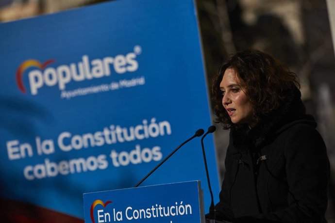 La presidenta de la Comunitat de Madrid, Isabel Díaz Ayuso.