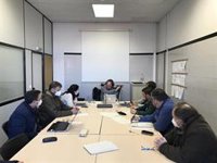 La dirección de la EMT se reúne con personal técnico y de operaciones para evaluar los daños del incendio