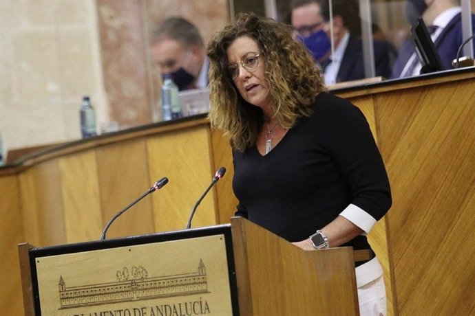 La parlamentaria andaluza de Ciudadanos (Cs) Mar Hormigo, en una foto de archivo.