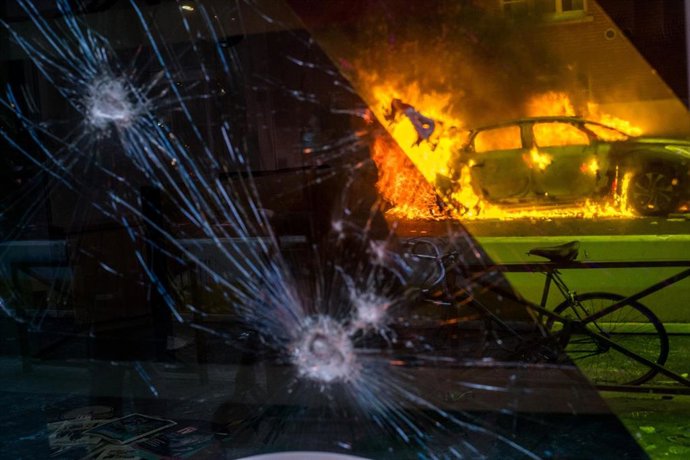 Protestas contra la Ley de Seguridad Global en París