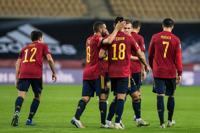 Jugadores de la selección española de fútbol