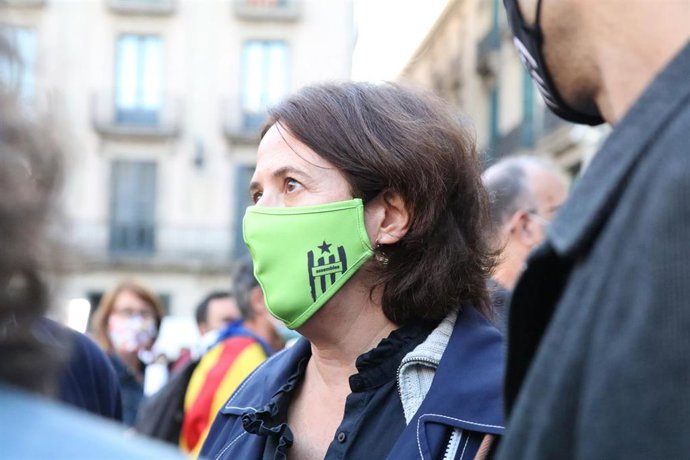 La presidenta de la ANC, Elisenda Paluzie, en una foto de archivo. 