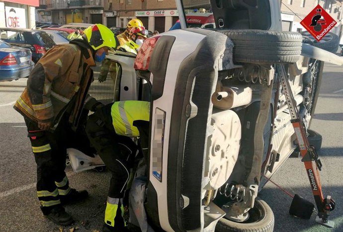 Intervención de los Bomberos