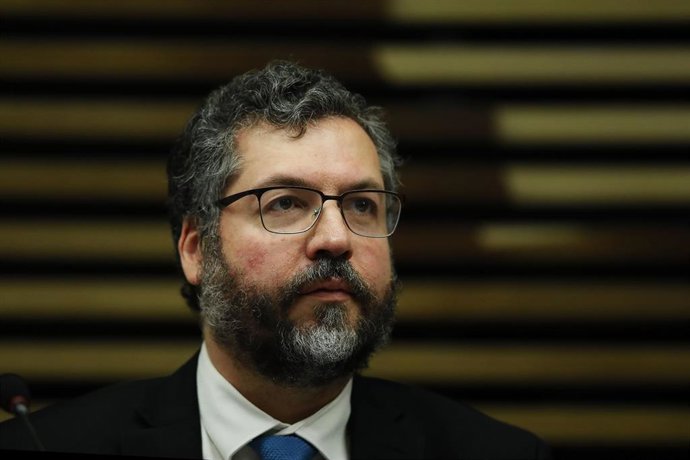 El ministro de Asuntos Exteriores de Venezuela, Ernesto Araujo,