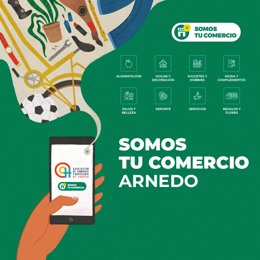 La Caja Rural de Navarra ha puesto a disposición de la Asociación de Comercio y Hostelería de Arnedo la plataforma de venta online 'somostucomercio'.