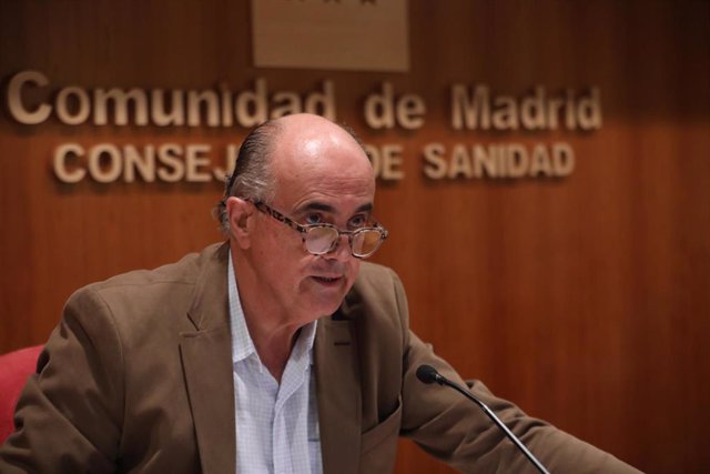 Foto recurso del viceconsejero de Salud Pública y Plan COVID-19 de la Comunidad de Madrid, Antonio Zapatero.