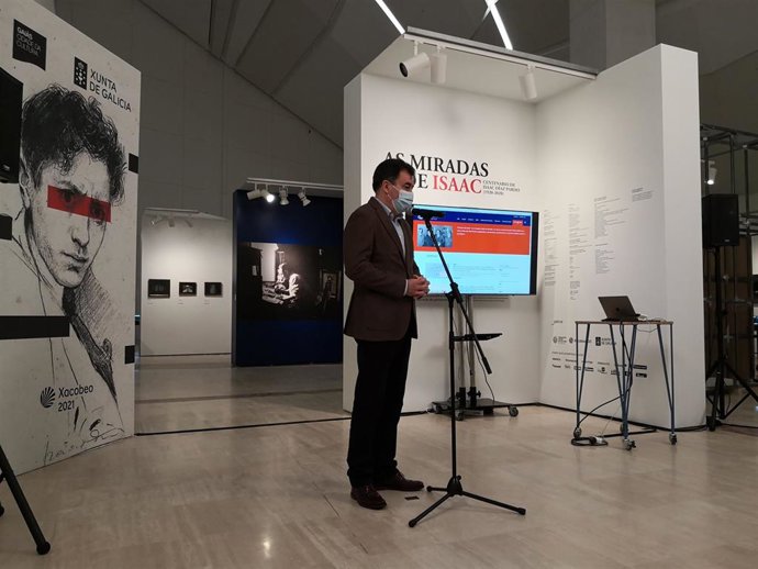 El conselleiro de Cultura, Román Rodríguez