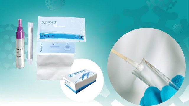 El nuevo test de saliva evita la extracción naseofaringea y dete